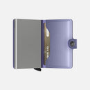 Secrid Mini Wallet Metallic Lila