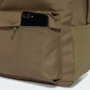 Adidas Classic 3 Bar Logo Backpack Olive Strata