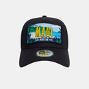 New Era Maui License Plate 9FORTY A-Frame Trucker Navy