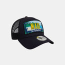 New Era Maui License Plate 9FORTY A-Frame Trucker Navy