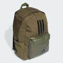 Adidas Classic Back To School 3 Stripes Backpack Olive Strata