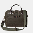 Filson Tin Cloth Compact Briefcase Otter Green