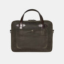 Filson Tin Cloth Compact Briefcase Otter Green