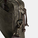 Filson Tin Cloth Compact Briefcase Otter Green