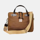 Filson Tin Cloth Compact Briefcase Dark Tan