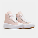 Converse Chuck Taylor All Star Move Platform High Top Blush Hush & White