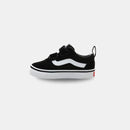 Vans Kid's Ward V Suede Canvas Black White