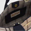 Barbour Layla Tartan Mini Tote Bag Rosewood Tartan