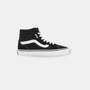 Vans Women's Filmore Hi Suede Canvas Black White