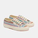 Superga 2750 Raffia Lilla Multi Herringbone