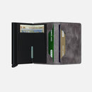 Secrid Slim Wallet Vintage Grey Black