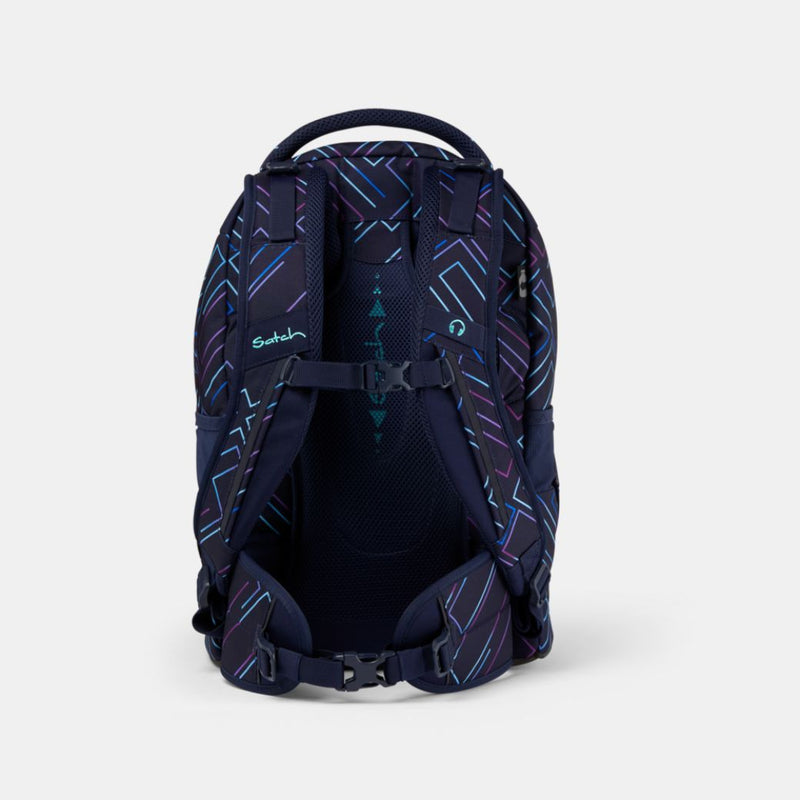 Satch Pack Purple Laser Navy