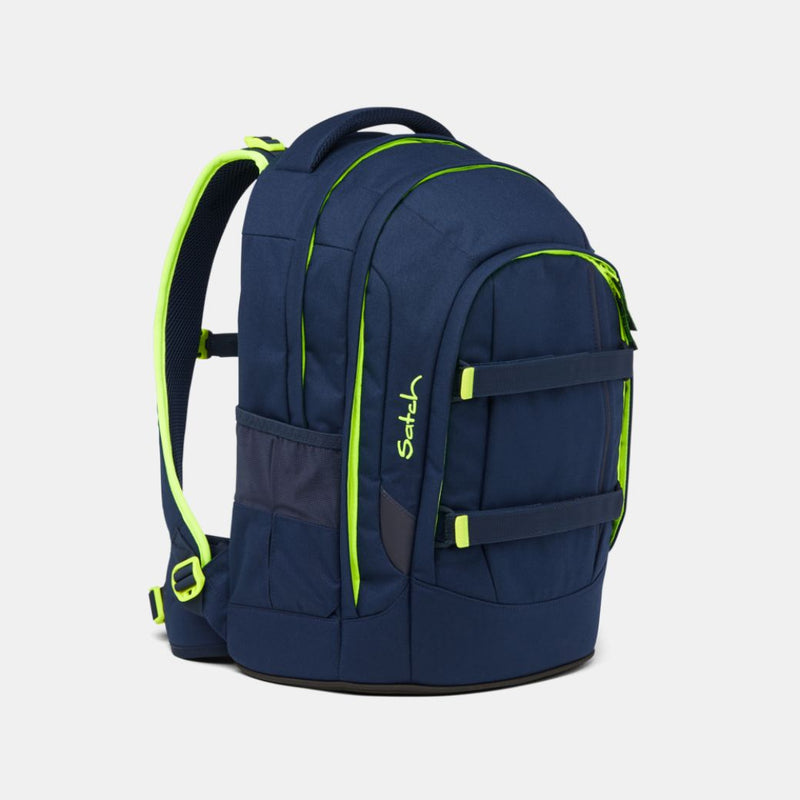 Satch Pack Toxic Yellow Navy