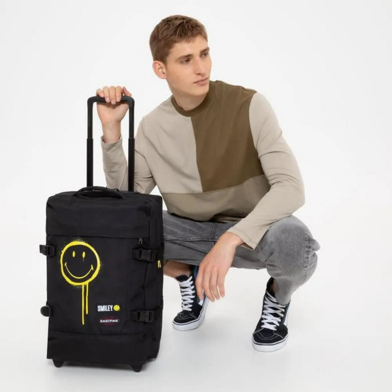 Eastpak Tranverz S Smiley® Graffiti Black