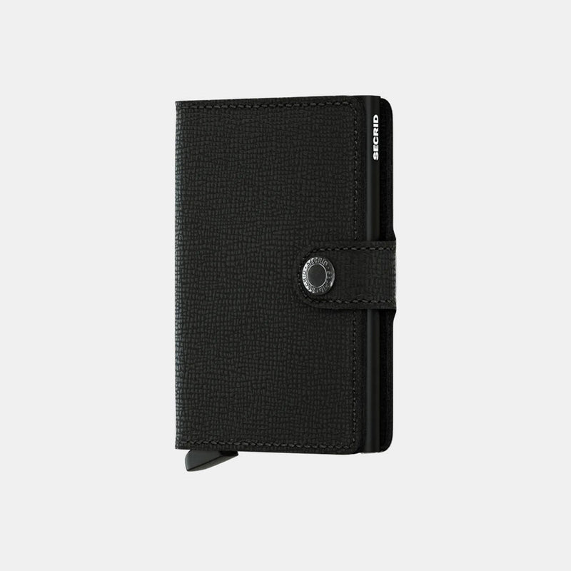 Secrid Mini Wallet Crisple Black