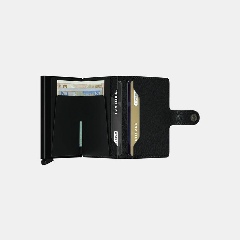 Secrid Mini Wallet Crisple Black